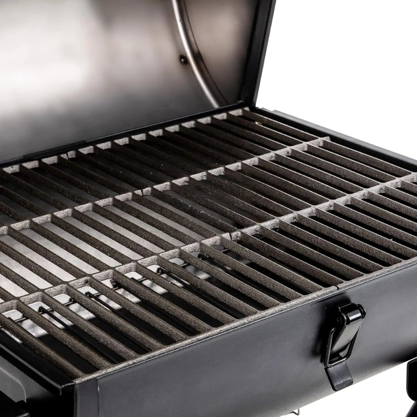 Portable Charcoal Barbecue Grill for Outdoor Cooking, Black Finish