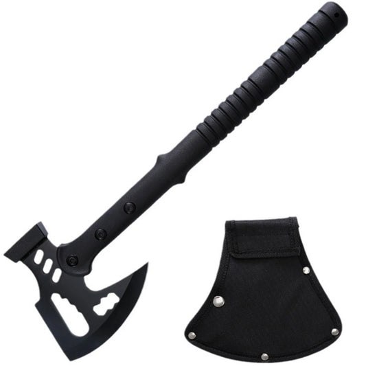 Camping Axe (Includes Sheath) | One-Piece Stainless Steel Survival Axe | Camping & Surviva(17.3l Axe | Outdoor Axe & Hatchet Combo(17.3IN)