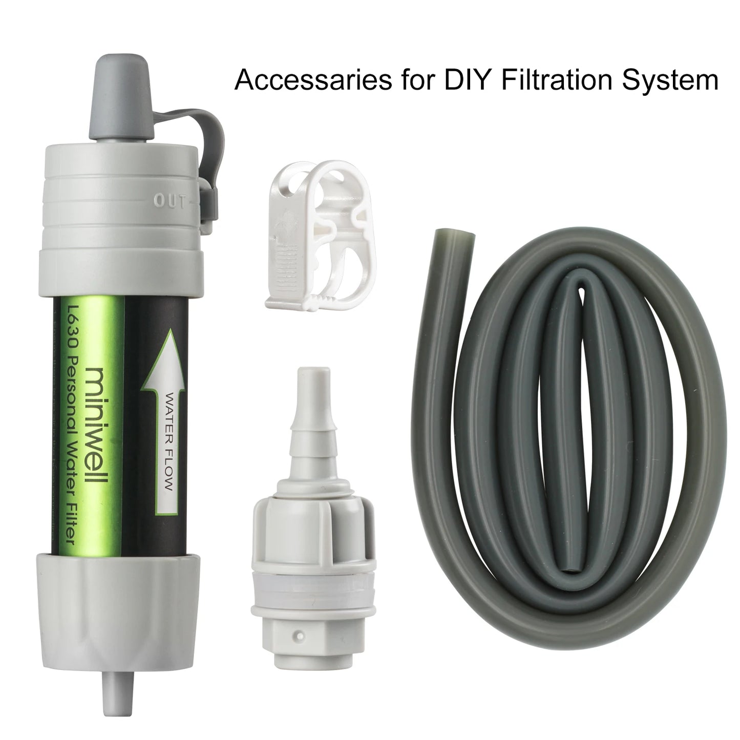 Outdoor Gravity Water Filter System for Hiking, Camping, Survival and Travel