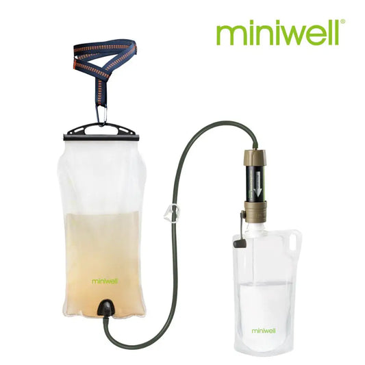 Outdoor Gravity Water Filter System for Hiking, Camping, Survival and Travel