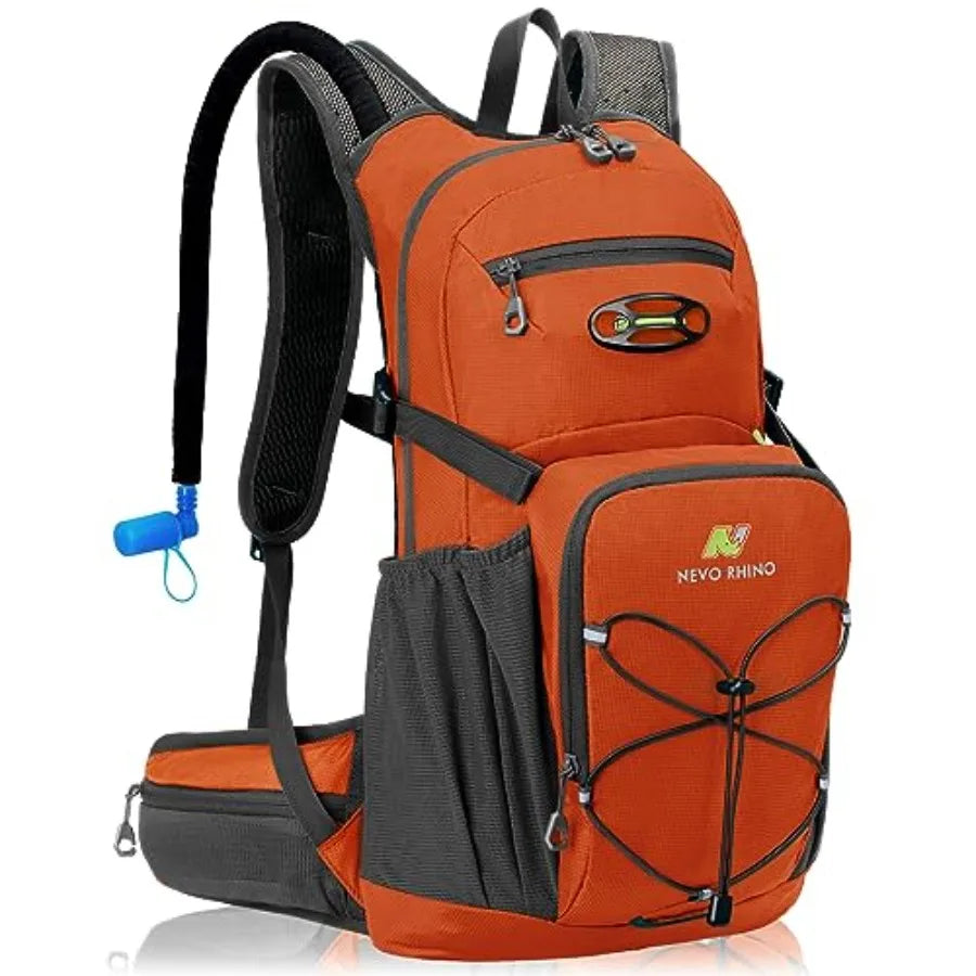 Hydration Backpack, 18L Multipurpose Hiking Backpack with 3L Water Bladder, Water Backpack Insulated Hydration