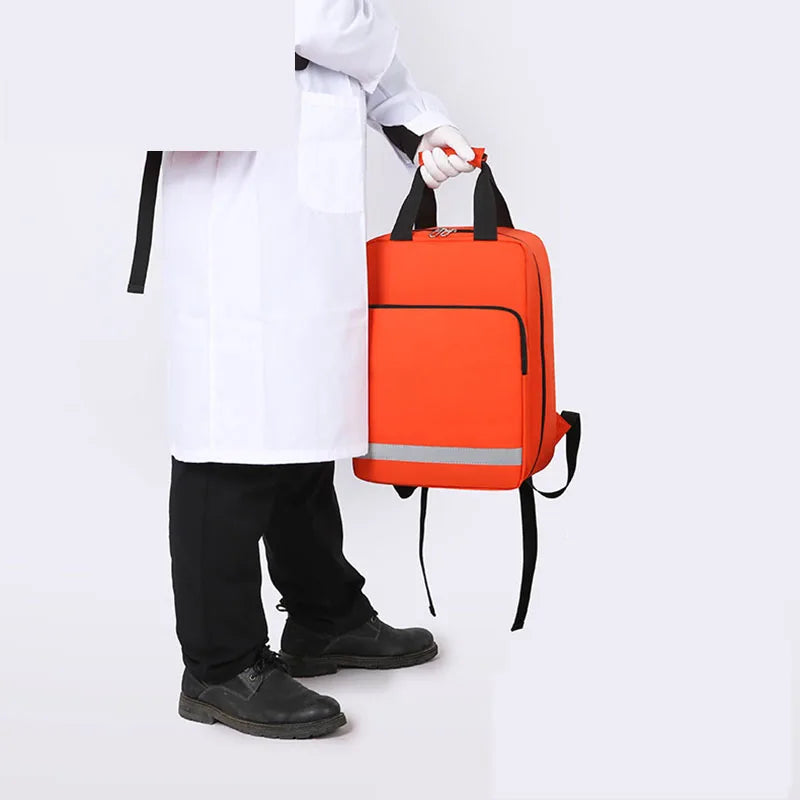 900D Tear Resistant First Aid Kits Backpack Outdoor Waterproof Large Capacity First Aid Kit With Multi layer Storage Pack