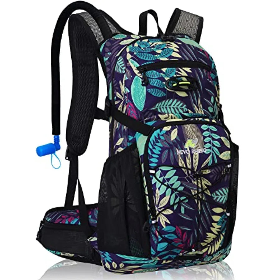 Hydration Backpack, 18L Multipurpose Hiking Backpack with 3L Water Bladder, Water Backpack Insulated Hydration