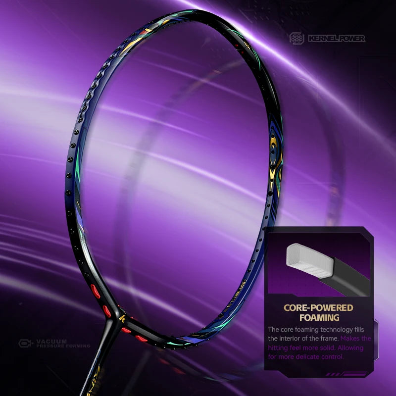 Badminton Racket Professional T-Join Power All-around Speed&Attack Kawasaki Badminton Racket