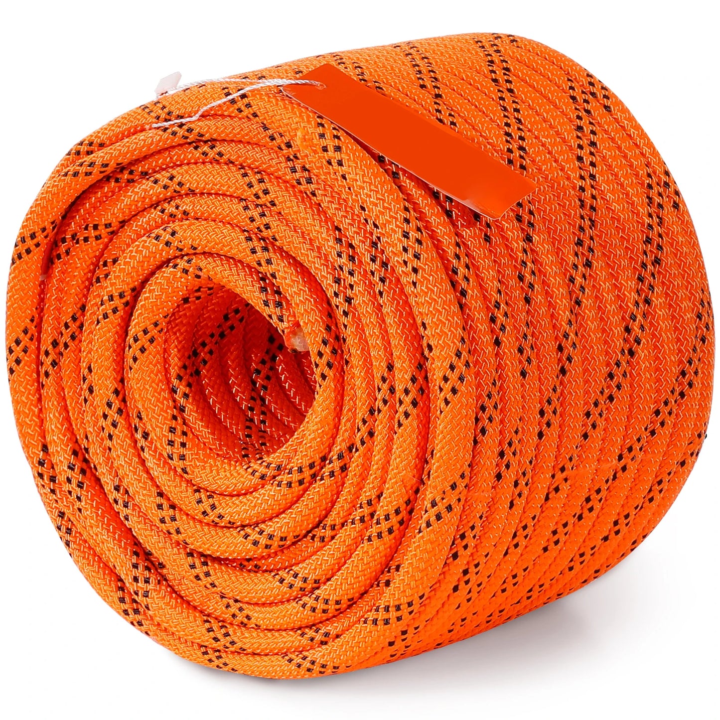 120ft Dual-Weave Polyester Cord 3/8 1/2 inch 48-Strand Multi-Use Rope for Arborist Activities Adventures Versatile