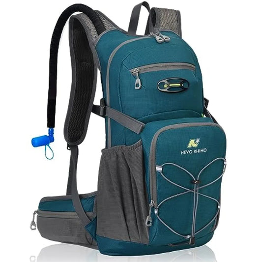 Hydration Backpack, 18L Multipurpose Hiking Backpack with 3L Water Bladder, Water Backpack Insulated Hydration