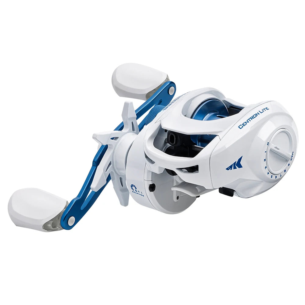 Lite Baitcasting Reel Glass Fiber Infused Nylon Frame  7KG Max Drag 7.1:1 High-Speed Gear Ratio Fishing Reel
