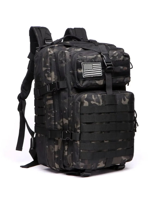 /50L Sturdy Nylon Waterproof Tactical Sports Trekking Fishing Hunting Camping Hiking Bag Backpack Outdoor Rucksacks
