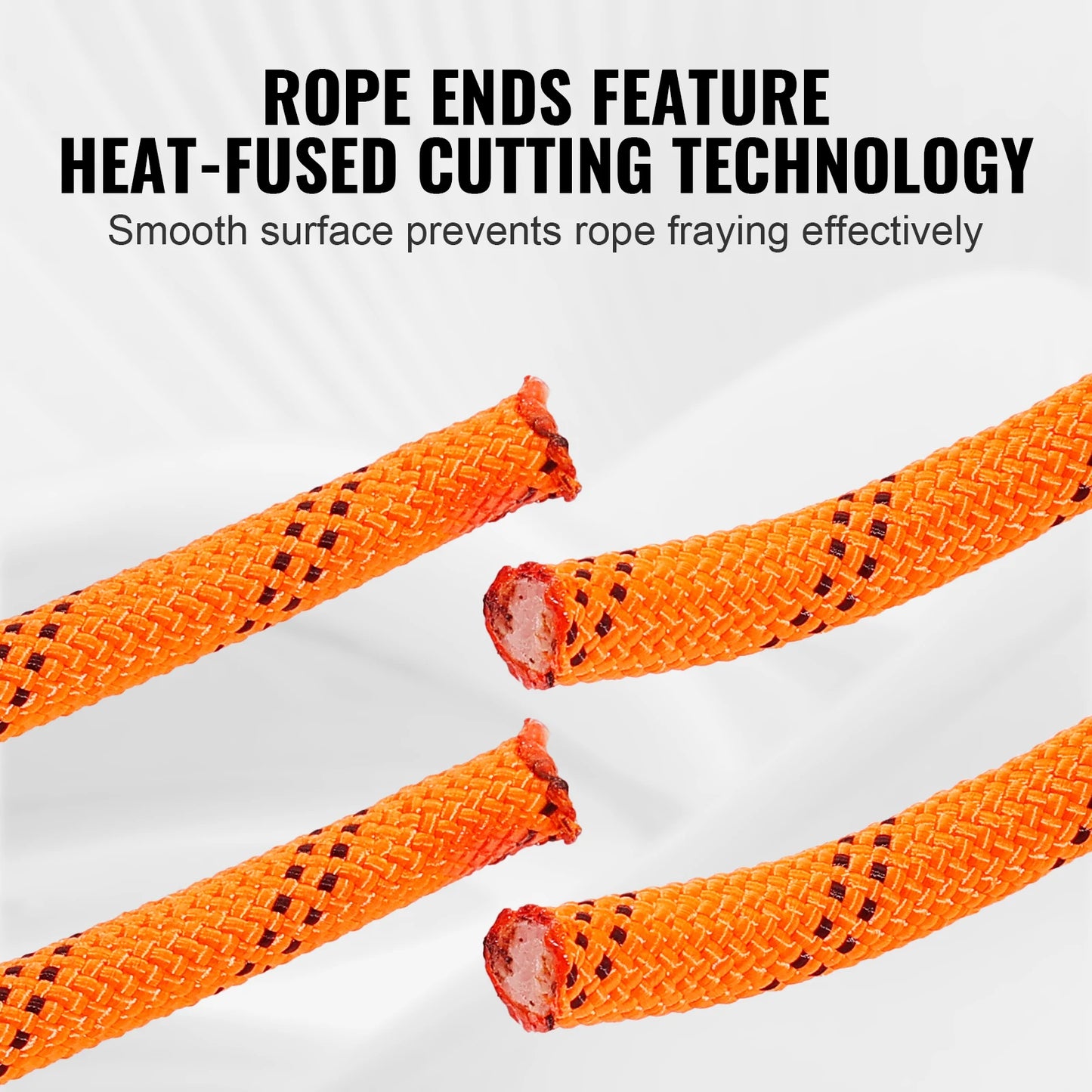 120ft Dual-Weave Polyester Cord 3/8 1/2 inch 48-Strand Multi-Use Rope for Arborist Activities Adventures Versatile