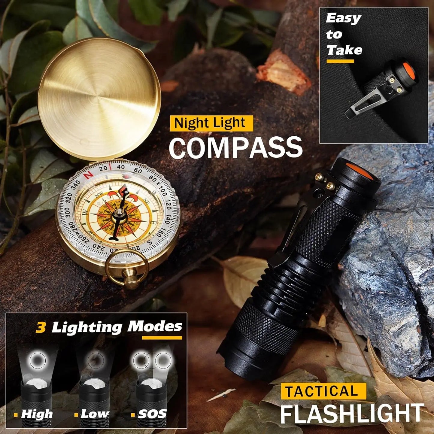 Outdoor Adventure Survival Kit SOS Emergency First Aid Kit Camping Equipments  Self-defense EDC Box