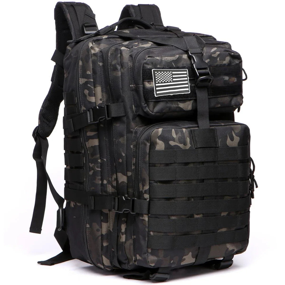 /50L Sturdy Nylon Waterproof Tactical Sports Trekking Fishing Hunting Camping Hiking Bag Backpack Outdoor Rucksacks