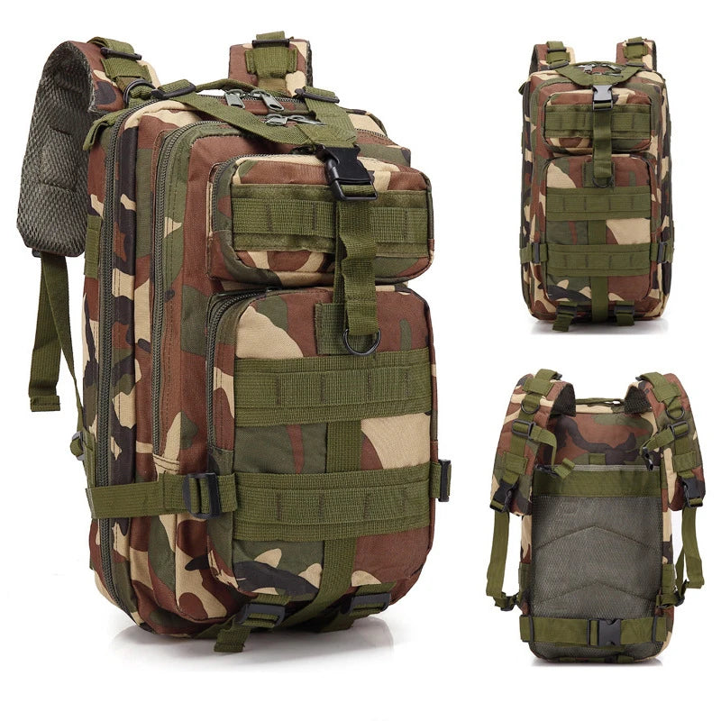 25/50L Tactical Backpacks For Man Hking Outdoor Survival Bags 3P Assault Pack EDC Molle Pack For Trekking Hunting Bag