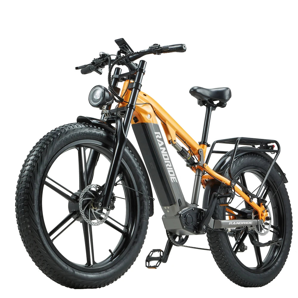 Electric Bicycle 1000W Motor 48V 20Ah Battery 50km/h E-Bike 26x4 Inch Tire Off-road Electric Bike Mountain Ebike Snowmobile Bike
