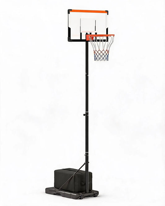 Basketball Hoop for Kids and Adults,Portable Adjustable 10 ft Basketball Hoop Outdoor Indoor,with Backboard,Net and Larger Base,in Pool Driveway Backyard Games