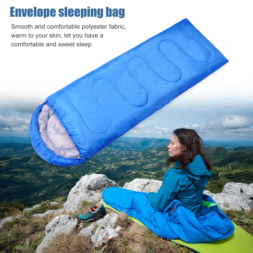 Sleeping Bag Hiking Sleeping Bag Compact Camping Sleeping Bag Camping Gear Equipment Fit for Adult Kids for Traveling Outdoors
