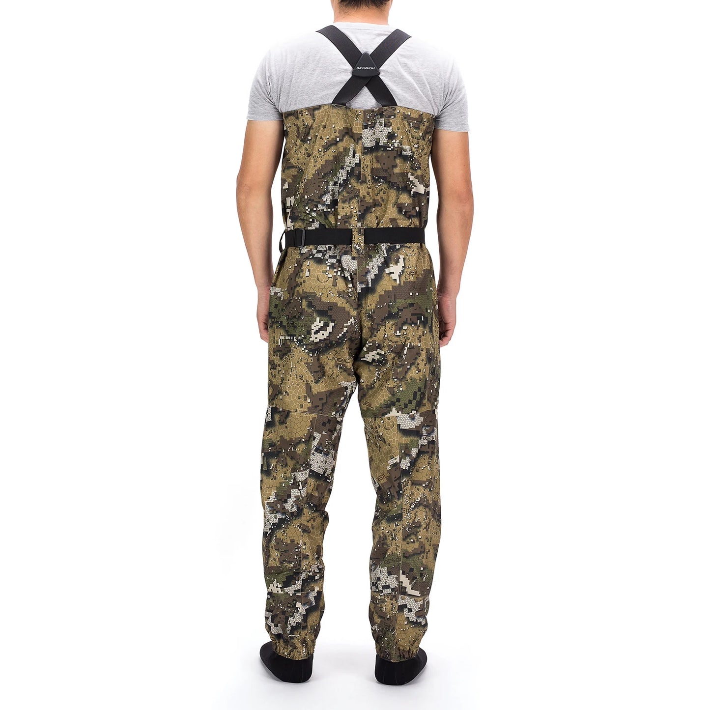 Fishing Hunting Waders for Men Veil Camo Chest Stocking Foot Breathable and Ultra Lightweight