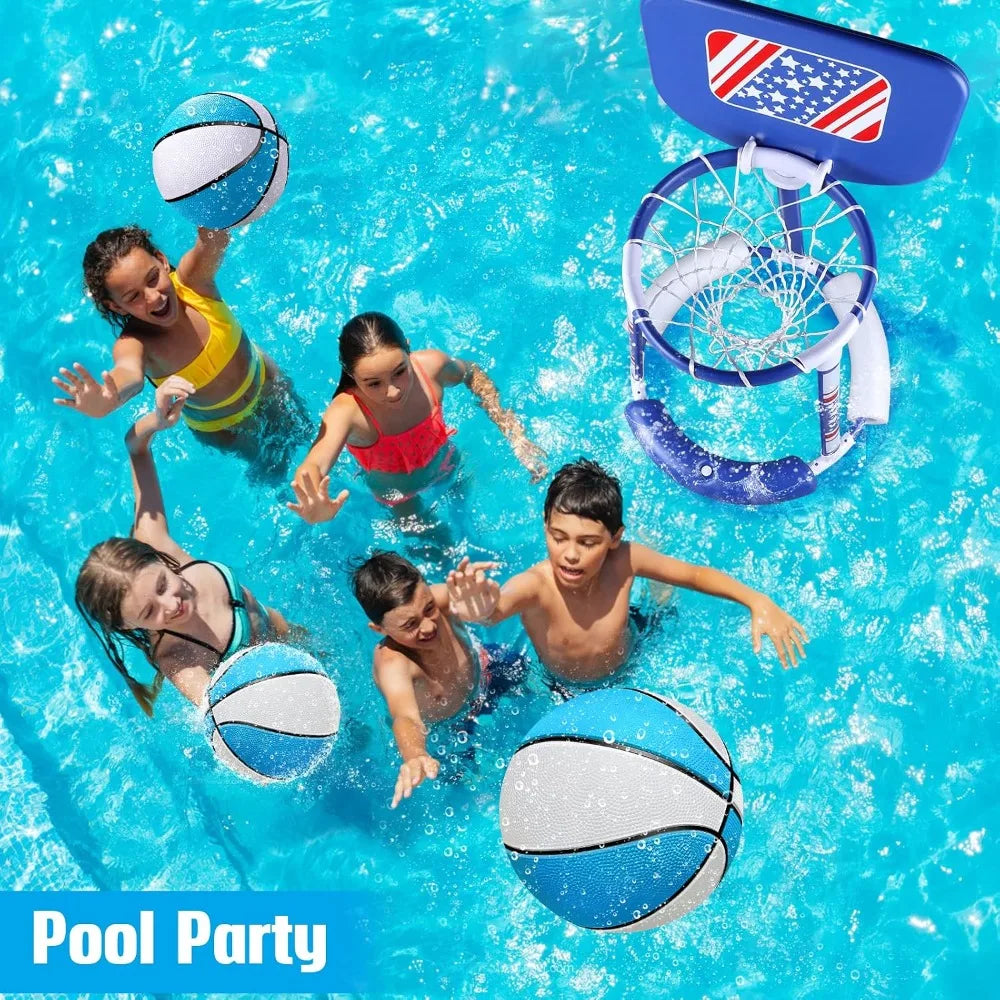 8.5 Inch Pool Basketball for Standard Hoops, Indoor Outdoor Toy