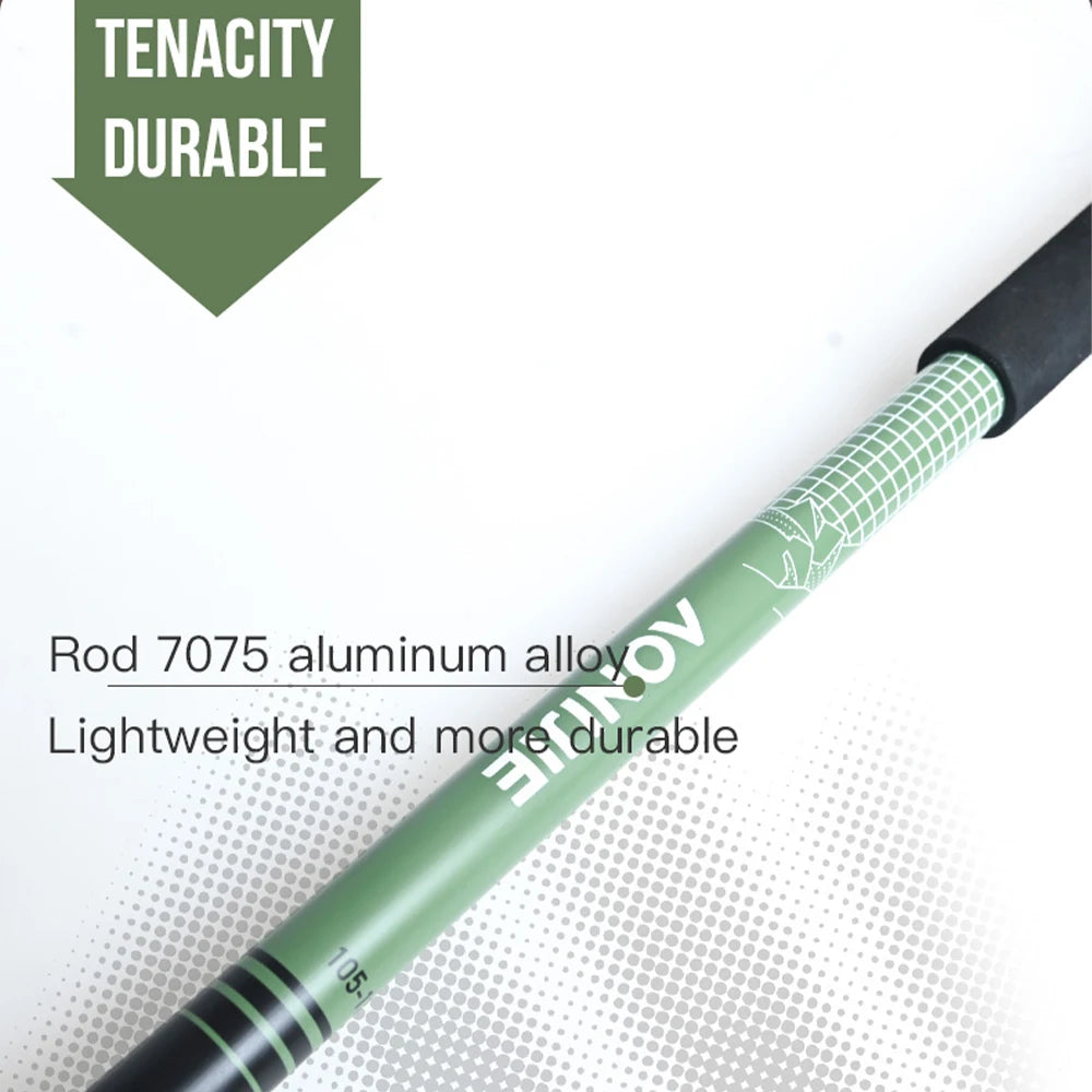 AONIJIE E4215 Outdoor Folding Trekking Poles Retractable Cross-country Running Poles Suitable for Mountaineering and Hiking