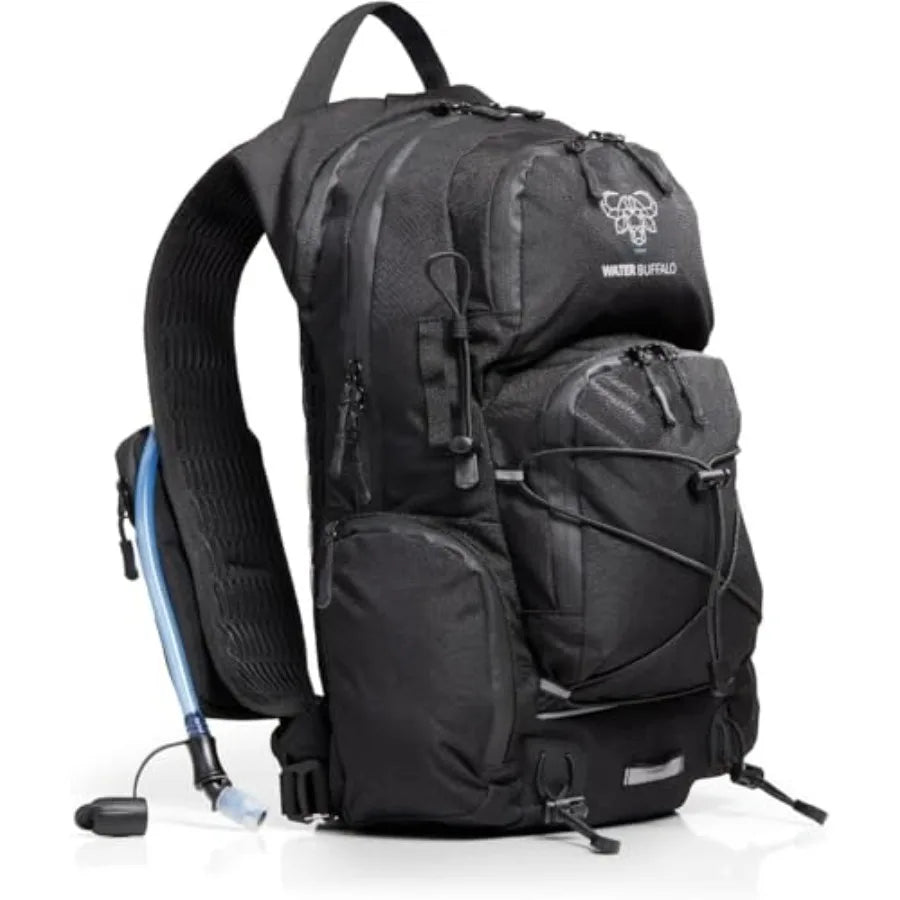 Hydration Backpack - Sherpa 22L Hiking Backpack with Water Bladder - Water Backpack for Hiking with Waterproof Zippers, Phone a