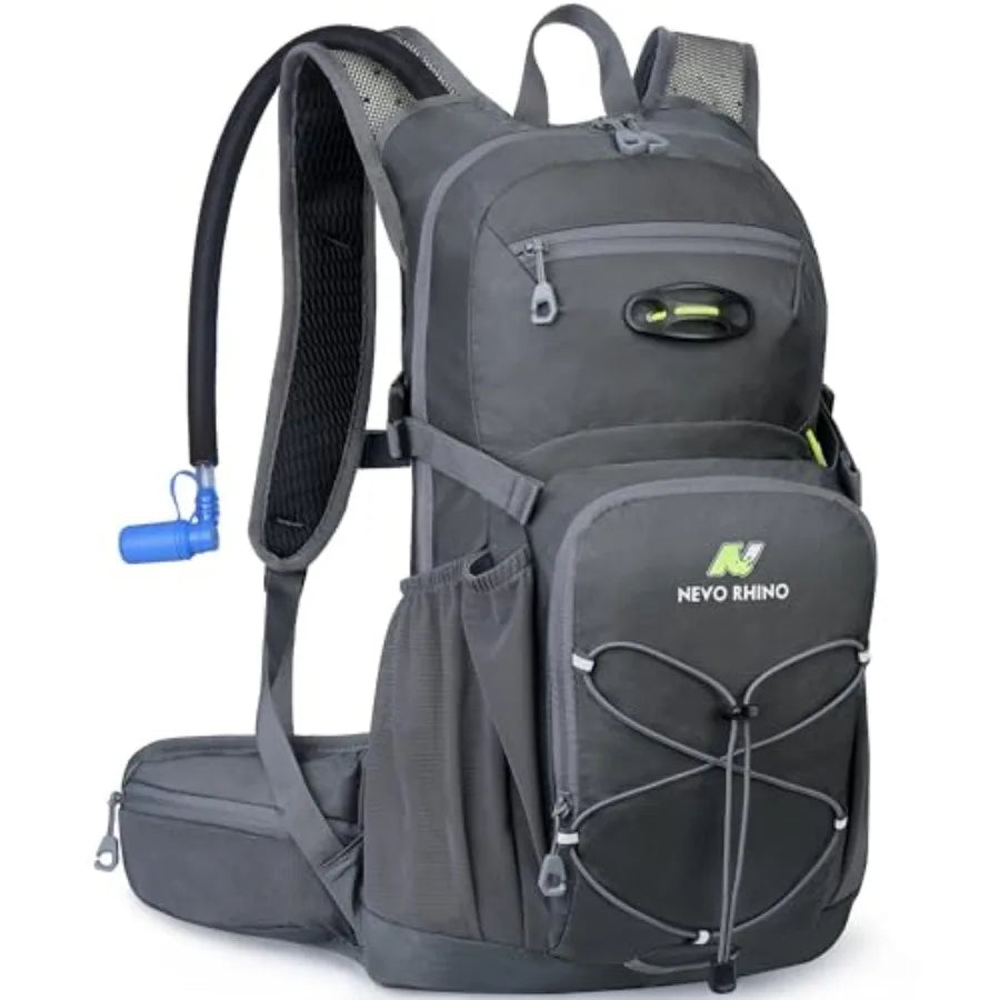 Hydration Backpack, 18L Multipurpose Hiking Backpack with 3L Water Bladder, Water Backpack Insulated Hydration
