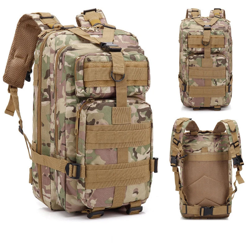 25/50L Tactical Backpacks For Man Hking Outdoor Survival Bags 3P Assault Pack EDC Molle Pack For Trekking Hunting Bag