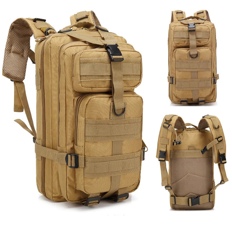 25/50L Tactical Backpacks For Man Hking Outdoor Survival Bags 3P Assault Pack EDC Molle Pack For Trekking Hunting Bag