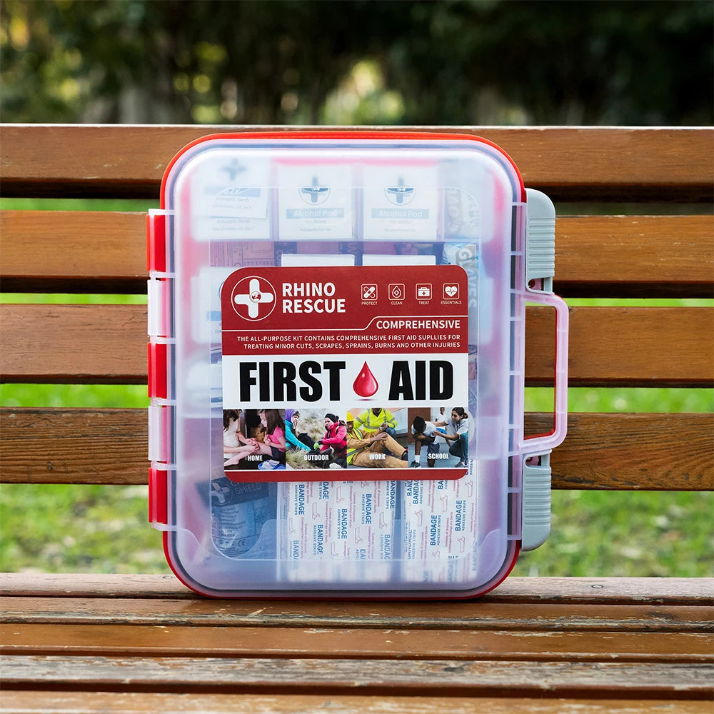 350 Pieces OSHA All-Purpose First Aid Kit, Home & Office Professional Medical Supplies,  for Emergency