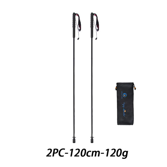 110g Ultra-Light Foldable Carbon Fiber Trekking Poles – Hiking Sticks, Walking Sticks for Trekking & Hiking
