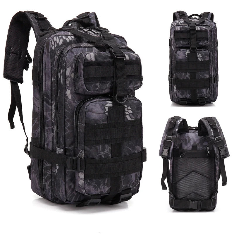25/50L Tactical Backpacks For Man Hking Outdoor Survival Bags 3P Assault Pack EDC Molle Pack For Trekking Hunting Bag