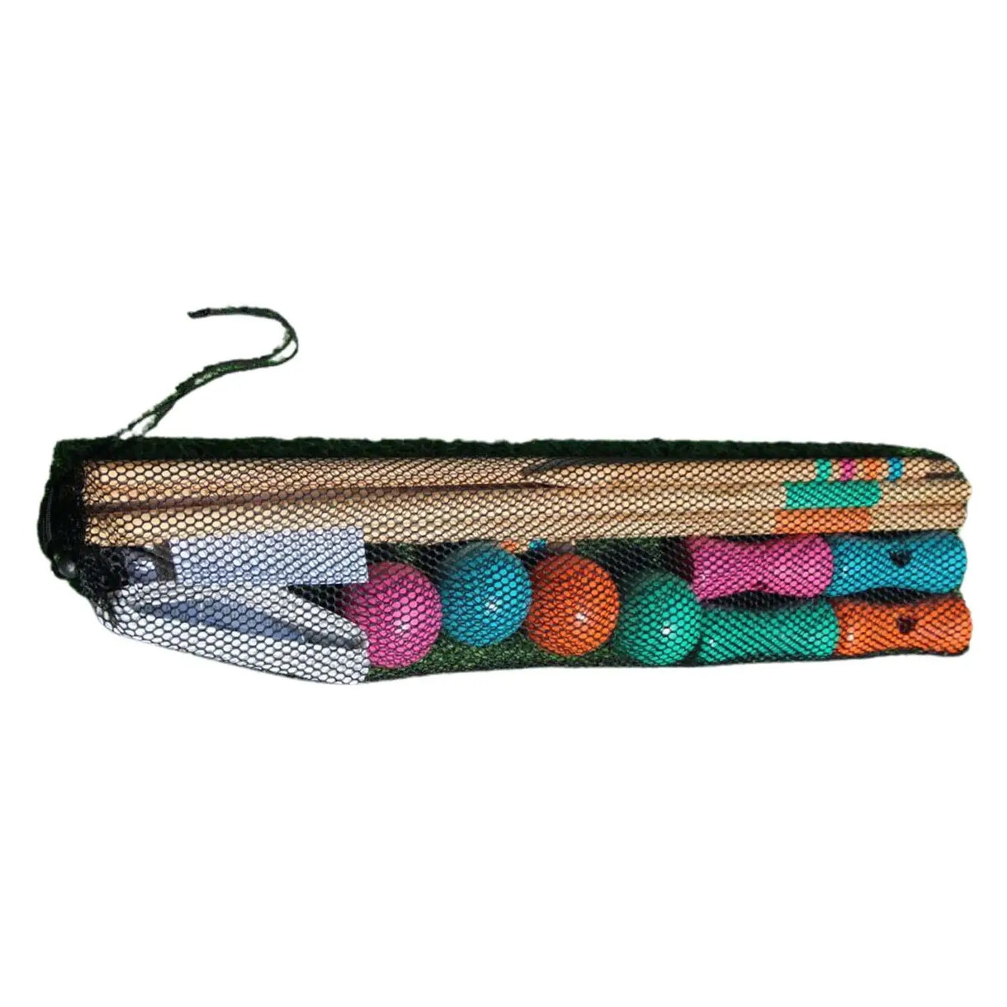 Lawn Croquet Game Set Croquet Set for 4 Players Premium Toys Four Player Croquet Set for Adults Courtyard Outdoor Games Sport