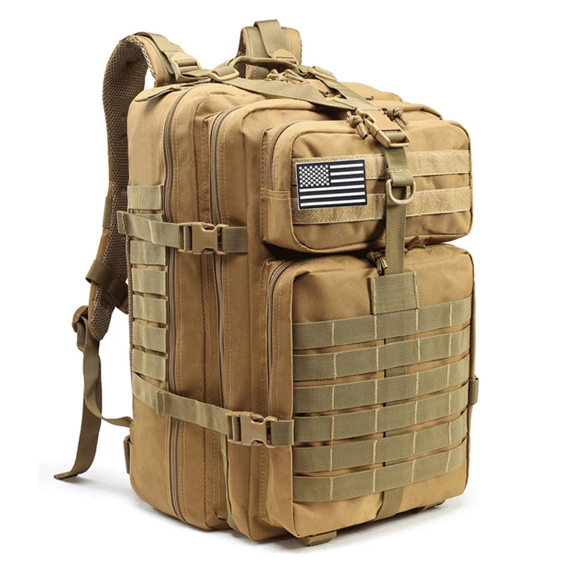 25/50L Tactical Backpacks For Man Hking Outdoor Survival Bags 3P Assault Pack EDC Molle Pack For Trekking Hunting Bag