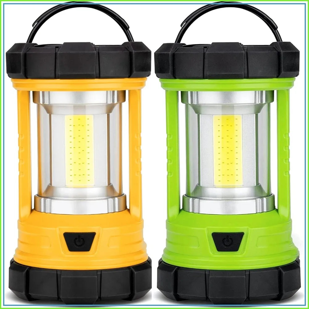3000LM Rechargeable Camping Lantern, 5 Modes, 4400mAh Phone Charger, Impact-Resistant, Waterproof for Emergency
