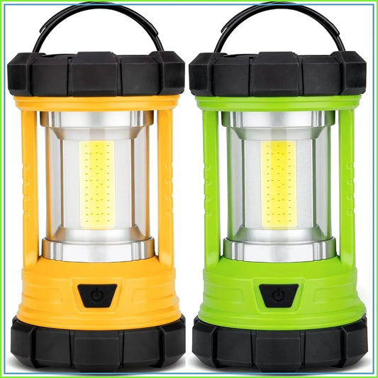 3000LM Rechargeable Camping Lantern, 5 Modes, 4400mAh Phone Charger, Impact-Resistant, Waterproof for Emergency