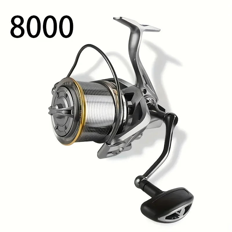 Big Spinning Fishing Reel, 8000 9000 10000 12000 14000 Reel Drag 44LB Powerful Reel, Saltwater Fresh Water Fishing