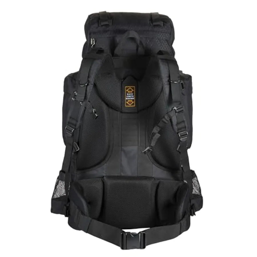 Internal Frame Hiking Backpack for Camping and Backpacking, Adjustable Straps, Rainfly Included