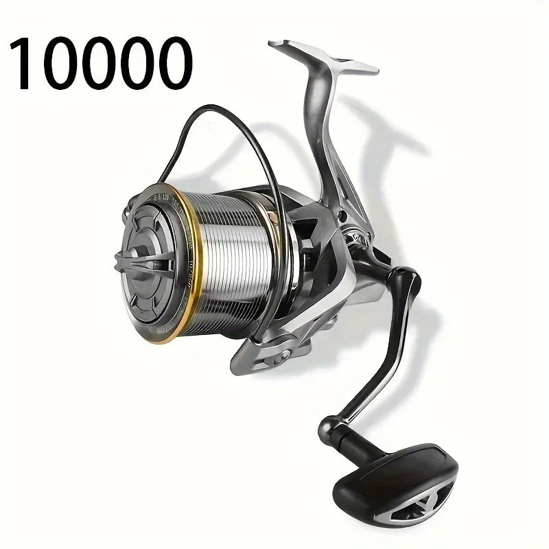 Big Spinning Fishing Reel, 8000 9000 10000 12000 14000 Reel Drag 44LB Powerful Reel, Saltwater Fresh Water Fishing