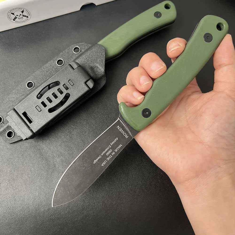 5 Fixed Blade Knife D2 Blade G10 Handle High Quality Outdoor EDC Camping Hiking Hunting Survival Tools Pocket Knife
