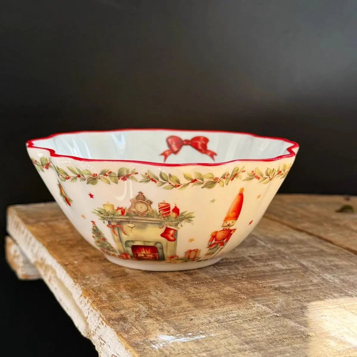 New Christmas Series Dim Sum Plate Ceramic Tableware Small Plate Cake Dessert Afternoon Tea Plate Christmas Tableware