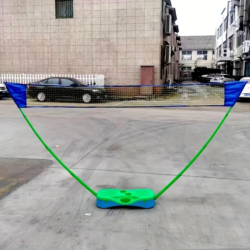 Easy Setup Badminton Set Badminton Net for Backyard Badminton Rackets for Family Games Durable Shuttlecocks for Outdoor Sports