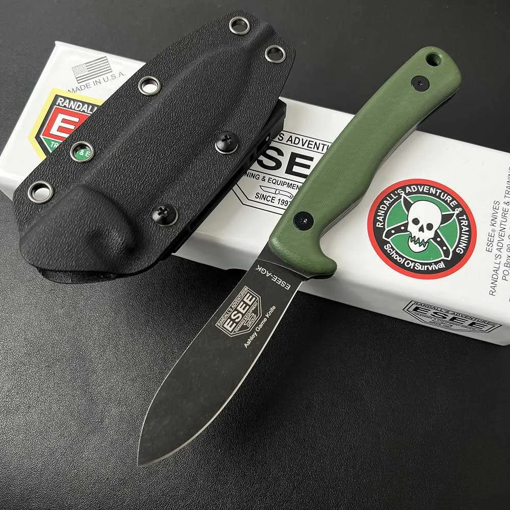 5 Fixed Blade Knife D2 Blade G10 Handle High Quality Outdoor EDC Camping Hiking Hunting Survival Tools Pocket Knife