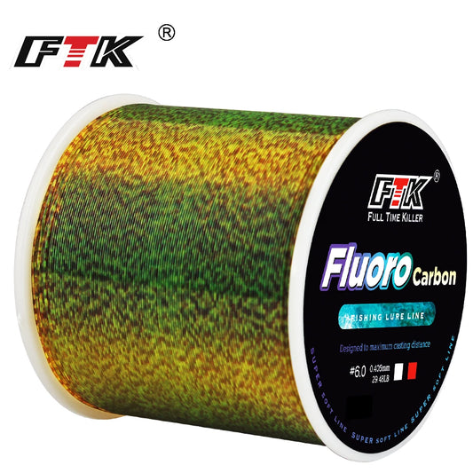 300/500m Invisible Fishing Line Speckle Fluorocarbon Coating Line 0.20mm-0.50mm 4.13LB-34.32LB Super Strong Spotted Line
