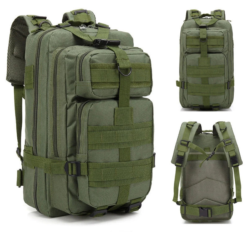 25/50L Tactical Backpacks For Man Hking Outdoor Survival Bags 3P Assault Pack EDC Molle Pack For Trekking Hunting Bag