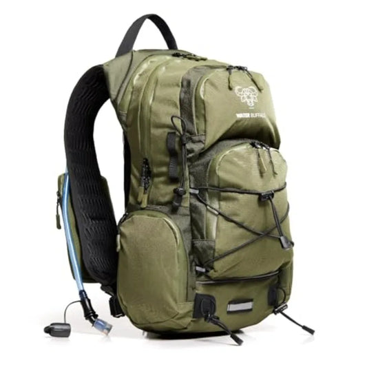 Hydration Backpack - Sherpa 22L Hiking Backpack with Water Bladder - Water Backpack for Hiking with Waterproof Zippers, Phone a