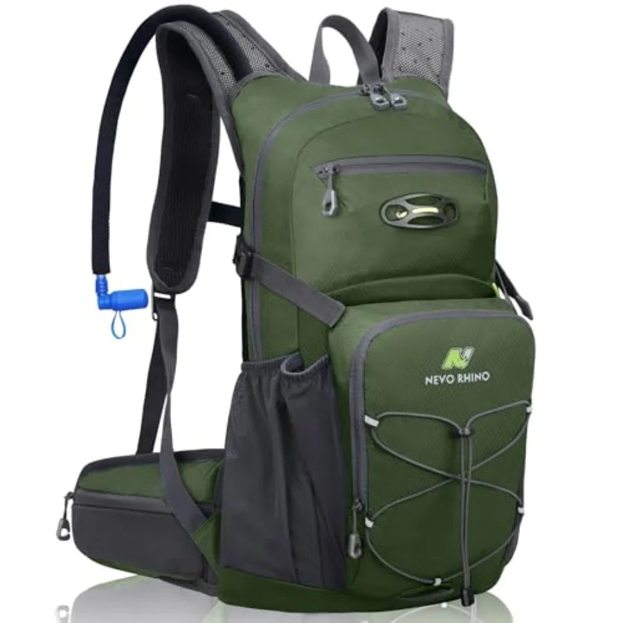 Hydration Backpack, 18L Multipurpose Hiking Backpack with 3L Water Bladder, Water Backpack Insulated Hydration