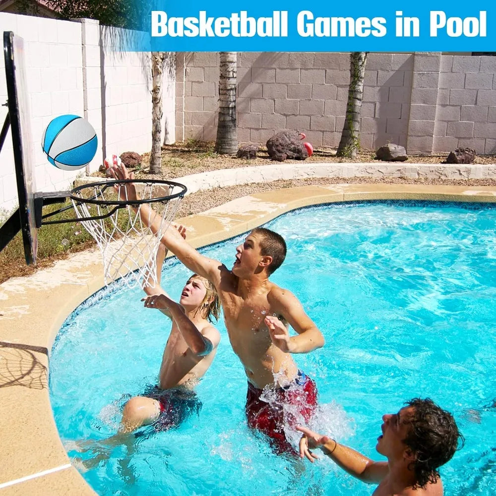 8.5 Inch Pool Basketball for Standard Hoops, Indoor Outdoor Toy